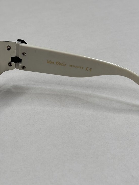 Ed Hardy Style Vtg Sunglasses Panther & Snake Tattoo Graphics White Silver Y2K main image 4
